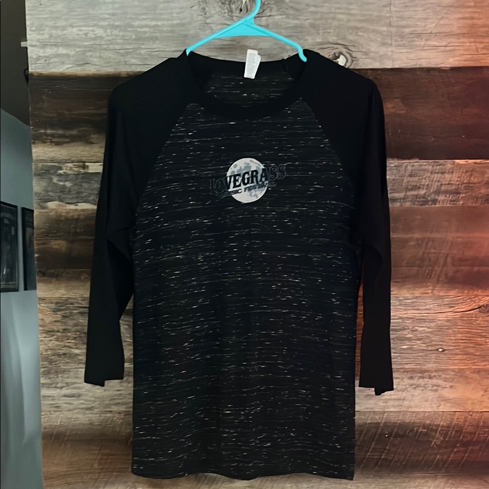 Bella Canvas Black and Gray Festival Tee